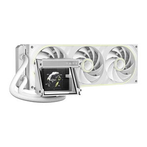 TRYX Holo 360mm AIO White Holographic Visual GIPHY Built-in Asetek 280w TDP TRYX Holo 360mm AIO White Holographic Visual GIPHY Built-in Asetek 280w TDP