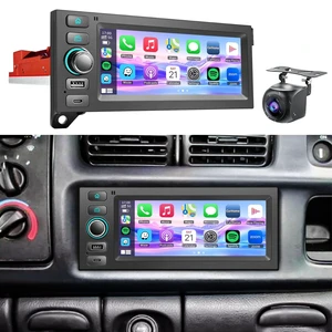 Plug&Play Car Stereo for Dodge Ram 1500 2500 3500 1994-2001 /Durango 1998-2000/Dakota1987-2000 /Caravan 1984-2000 /Grand Cherokee 1993-1998/Wrangler1997-2002 Wireless CarPlay&Android Auto Plug&Play Car Stereo for Dodge Ram 1500 2500 3500 1994-2001 /Durango 1998-2000/Dakota1987-2000 /Caravan 1984-2000 /Grand Cherokee 1993-1998/Wrangler1997-2002 Wireless CarPlay&Android Auto