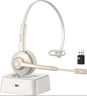 Vonztek Bluetooth Headset with Microphone USB Dongle for Office Vonztek Bluetooth Headset with Microphone USB Dongle for Office