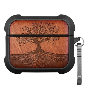 Carveit Solid Wood Case for AirPods Pro 2, The Yin Yang Tree, Rosy Carveit Solid Wood Case for AirPods Pro 2, The Yin Yang Tree, Rosy
