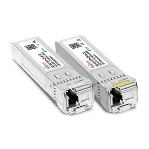 1 Pair 10GBASE-BX80-UD BiDi SFP+ Module, TX-1490nm/1550nm, RX-1550nm/1490nm 80km DOM Simplex LC/UPC SMF Optical Transceiver Networking Mini Gbic for Generic 1 Pair 10GBASE-BX80-UD BiDi SFP+ Module, TX-1490nm/1550nm, RX-1550nm/1490nm 80km DOM Simplex LC/UPC SMF Optical Transceiver Networking Mini Gbic for Generic
