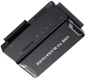 Xiwai USB 3.0 SSD Docking Type-C USB-C to Dual NVME M-Key M.2 NGFF & IDE 40Pin & SATA 2.5 3.5 Inch Vertical External PCBA Case Enclosure Xiwai USB 3.0 SSD Docking Type-C USB-C to Dual NVME M-Key M.2 NGFF & IDE 40Pin & SATA 2.5 3.5 Inch Vertical External PCBA Case Enclosure