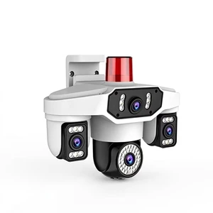 Yoosee 4 Lens Wifi 14MP Security Outdoor Camera, Smart Night Vision/Two Way Intercom/Motion Alarm/Human Tracking/TF Card Cloud Recording, Network Surveillance CCTV with 2m Power(APP NO Ads) (4 Lens) Yoosee 4 Lens Wifi 14MP Security Outdoor Camera, Smart Night Vision/Two Way Intercom/Motion Alarm/Human Tracking/TF Card Cloud Recording, Network Surveillance CCTV with 2m Power(APP NO Ads) (4 Lens)