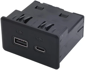 13525889 Auxiliary Input USB Port Assembly for Chevy Silverado, Sierra 1500 2500HD 3500HD 2019-2023, for GMC 20192023 Sierra 1500/2500 HD/3500 HD AUX USB Interface 13540949 13525889 Auxiliary Input USB Port Assembly for Chevy Silverado, Sierra 1500 2500HD 3500HD 2019-2023, for GMC 20192023 Sierra 1500/2500 HD/3500 HD AUX USB Interface 13540949