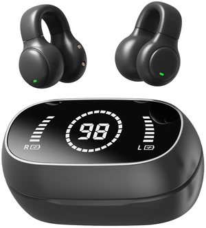 ROEL-PLAY Open Ear Clip Wireless Earbuds, Bluetooth 5.3 Directional Sound Low Latency Sport Earbuds with LED Digital Display, Lightweight Ear Clip Sports Headphones for Running Driving Workout( ROEL-PLAY Open Ear Clip Wireless Earbuds, Bluetooth 5.3 Directional Sound Low Latency Sport Earbuds with LED Digital Display, Lightweight Ear Clip Sports Headphones for Running Driving Workout(