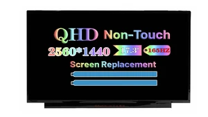 ENVYSOUL 17.3" QHD 165HZ Screen Replacement NE173QHM-NY1 NE173QHM-NY2 DRA0 NE173QHM-NY3 BOE0977 BOE099D 18010-17350500 Laptop Computer LCD LED Display Panel (2560 * 1440 40 Pins Non-Touch) ENVYSOUL 17.3" QHD 165HZ Screen Replacement NE173QHM-NY1 NE173QHM-NY2 DRA0 NE173QHM-NY3 BOE0977 BOE099D 18010-17350500 Laptop Computer LCD LED Display Panel (2560 * 1440 40 Pins Non-Touch)
