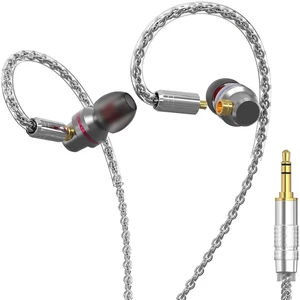 GUAEIMO G8M3D1T Dynamic Driver IEM Earphones with Detachable MMCX Cable - HiFi in-Ear Monitors with 8-Core Braided Wire and 3.5mm Plug for Audiophiles and Daily Listening Gunmetal Gray GUAEIMO G8M3D1T Dynamic Driver IEM Earphones with Detachable MMCX Cable - HiFi in-Ear Monitors with 8-Core Braided Wire and 3.5mm Plug for Audiophiles and Daily Listening Gunmetal Gray