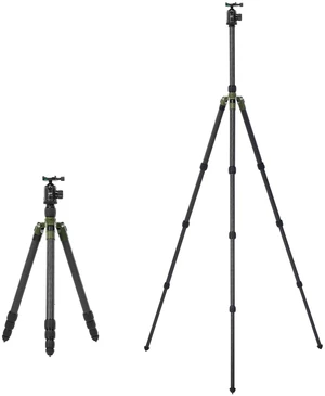 73" Carbon Fiber Shooting Tripod with Telescopic 3 Section Center Axes, 360 Panorama Ballhead, 1/4 Quick Release Plate Rifle Tripod for Hunting, Camera, Max Load 110lb 73" Carbon Fiber Shooting Tripod with Telescopic 3 Section Center Axes, 360 Panorama Ballhead, 1/4 Quick Release Plate Rifle Tripod for Hunting, Camera, Max Load 110lb