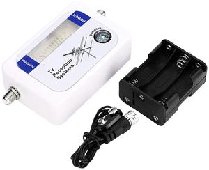 Xixian Digital TV Signal Finder Meter for Antenna Alignment 170-860MHz, Backlit Display, Portable Xixian Digital TV Signal Finder Meter for Antenna Alignment 170-860MHz, Backlit Display, Portable