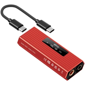 USB C DAC Headphone Amplifier, ES9028Q2M Portable HiFi DAC Amp, DSD256/PCM 384kHz 32Bit, 4.4mm Balanced & 3.5mm Outputs, USB DAC for iPhone 15/16, Android Phone, PC, Mac USB C DAC Headphone Amplifier, ES9028Q2M Portable HiFi DAC Amp, DSD256/PCM 384kHz 32Bit, 4.4mm Balanced & 3.5mm Outputs, USB DAC for iPhone 15/16, Android Phone, PC, Mac