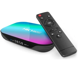 Sofobod HK1 Box Smart TV Box Android 9.0, 4GB RAM 32GB ROM, S905X3 Quad Core 64bit Cortex-A55, GPU G31 MP2, 2.4G/5G Dual WiFi BT4.0 H.265 Decoding LAN 1000 RJ-45, HD 8KHK1BOX 4+32 Sofobod HK1 Box Smart TV Box Android 9.0, 4GB RAM 32GB ROM, S905X3 Quad Core 64bit Cortex-A55, GPU G31 MP2, 2.4G/5G Dual WiFi BT4.0 H.265 Decoding LAN 1000 RJ-45, HD 8KHK1BOX 4+32
