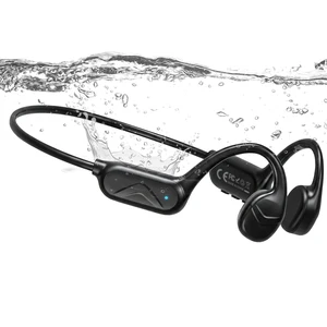Bone Conduction Headphones, IPX8 Waterproof Swimming Headphones for Gym Bone Conduction Headphones, IPX8 Waterproof Swimming Headphones for Gym