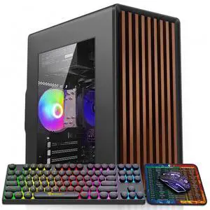 Kroteaup Gaming PC Desktop Computer, Core I5 up to 3.6GHz, Radeon R7 350 4G
16G RAM, 512GB SSD, WiFi, Prebuilt Gaming PC Tower Computer for Streaming,Video Editing,Home,School,Win11 Home Kroteaup Gaming PC Desktop Computer, Core I5 up to 3.6GHz, Radeon R7 350 4G
16G RAM, 512GB SSD, WiFi, Prebuilt Gaming PC Tower Computer for Streaming,Video Editing,Home,School,Win11 Home