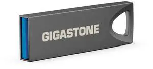 GIGASTONE 256GB Slim Fit Flash Drive, Z70 USB 3.2 Gen 1, 120MB/s Ultra Fast, Nickel Metal Design, Data Storage, Backup for PC/Mac/TV/Car Audio, USB 2.0/3.0/3.1 Compatible