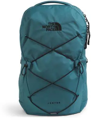 THE NORTH FACE Jester Everyday Laptop Backpack | Commuter Daypack with Water Repellent Finish, 16" Laptop Sleeve, Huge Main Compartment, Space/TNF Black, One Size