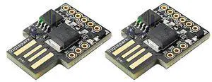 DEVMO 2PCS Digispark Kickstarter ATTINY85 General Micro USB Development Board Module Compatible with Ar-duino