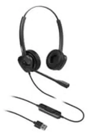 Fanvil - HT302-U USB Dual Headset, Dual mic noise reduction, HD audio, All-day comfort