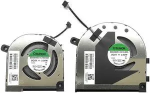 BestParts New CPU + GPU Cooling Fan Replacement for HP Envy x360 15-EW, 15-ew1000 15-ew1xxx 15t-ew1xxx, P/N: N09635-001 N09634-001 (Note: Only FITS 13th Intel Processor Series)
