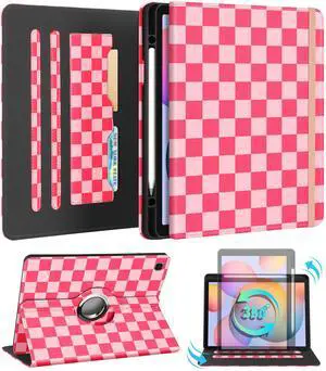 Kidcube for Samsung Galaxy Tab S6 Lite Case 10.4 Inch 2024/2022/2020 - Women Girls Cute Rotating Stand Folio Cover with Pencil Holder & Card Slot Girly Pretty Unique Teens Design Cases for Tab S6 Lite Kidcube for Samsung Galaxy Tab S6 Lite Case 10.4 Inch 2024/2022/2020 - Women Girls Cute Rotating Stand Folio Cover with Pencil Holder & Card Slot Girly Pretty Unique Teens Design Cases for Tab S6 Lite