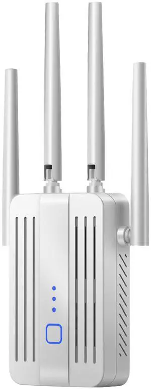 WiFi Extender Fastest Wireless Signal Booster 1200Mbps Dual Band (5.8GHz and 2.4GHz) WiFi Extender Signal Booster WiFi Repeater with Ethernet Port Covers 10k+ Sq.Ft and Connects 50+ Devices