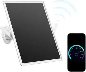 Outdoor Solar 4G Router for Security Cameras, Supporting SIM/VSIM Cards, Built - in 20000mAh Battery & 15W Solar Panel, Connects Up to 8 Security Cameras and Saves Data Traffic