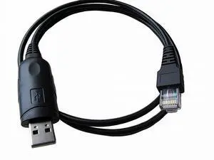 Washinglee Programming Cable for Kenwood KPG-46, Compatible for TKR TM KDS NX NXB TK and TKB Series. USB Mobile Radio Programming Cable for Luiton and Baofeng radios, 3 FT