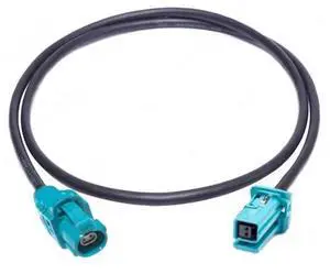 keisnoaja H-MTD Dual Female E6K10A-1CAZ5-Z 10 Gigabit Ethernet Cable Compatible with ROSENBERGER (H-MTD Female to MATEnet, 7M)