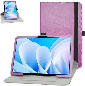 MAMA MOUTH for DOOGEE T30 Pro Rotating Case,DOOGEE T30S Case,360 Degree Rotary Stand with Cute Pattern Cover for DOOGEE T30 Pro/DOOGEE T30S /DOOGEE T30SE /DOOGEE T35 11" Tablets,Purple