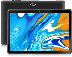 qunyiCO Android 11 Tablet 10 inch Y10 (10.1''), 2GB RAM 32GB Storage, 2MP+8MP Dual Camera, Quad-Core Processor, 1280x800 IPS HD Display Screen, Wi-Fi Bluetooth 5000mAh Black