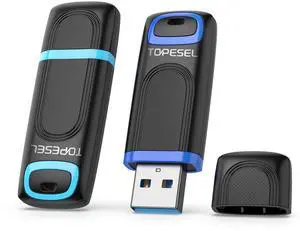TOPESEL Flash Drive 128GB USB 3.0 Thumb Drive USB Stick Memory Stick USB Flash Drives Pen Drive Thumb Drives 2 Pack