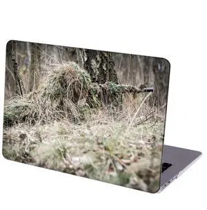 MINGDAO Case Compatible with MacBook Air 13 inch Retina Display with Touch ID, Hard Protective Shell with Keyboard Cover (M1 A2337 A2179 A1932, 2018 2019 2020 Release) - Camouflage Military Sniper-7