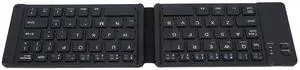 Hilitand Foldable Bluetooth Keyboard,Ultra-Slim Silent 120mAh Rechargeable Compact Ergonomic Mini Laptop/Computer/Phone Typewriter,for for iOS for Android for