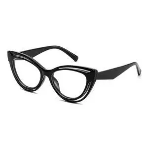 FEISEDY Blue Light Blocking Glasses Women Vintage Cat Eye Frame Anti Fatigue B0169