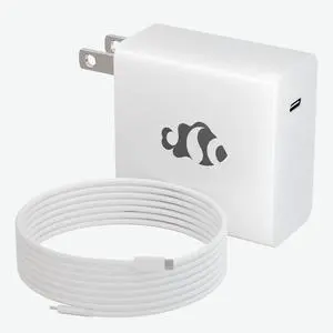 NIMO 65W USB-C Laptop Charger, Fast Charging Adapter, Compatible with MacBook Pro, iPad Pro, Samsung Galaxy