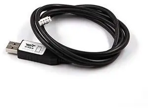 WITMOTION USB to RS232 UART Converter Cable with CH340 Chip, Terminated by 4 Way Female Socket Header, Serial Adapter (1m/3.28ft, Black), Windows 10,8,7, Linux MAC OS
