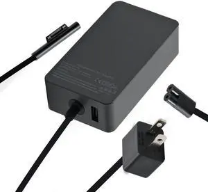 KTDYSPQ 65W Surface Pro Laptop Charger for Microsoft Surface Pro 9, 8, 7+, 7, 6, 5, 4, 3, X, Windows Surface Laptop 6, 5, 4, 3, 2, 1, Surface Laptop Studio, Surface Book 4 3 2 1, 6.9FT Power Cord
