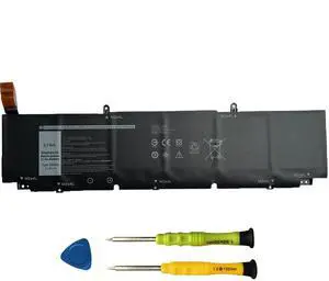 AOMKA 97Wh XG4K6 Battery Replacement for Dell XPS 17 9700 9710 9720 9730 / Precision 5750 5760 5770 Series P92F P92F001 P92F002 P92F003 01RR3 001RR3 F8CPG 0F8CPG 5XJ6R KVPMY 0YY3V KRDHV 11.4V