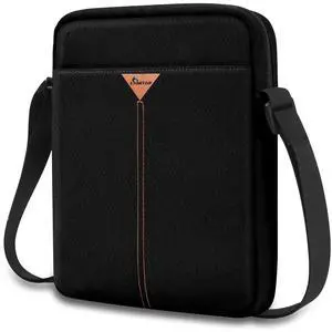 SIMTOP iPad Sleeve Tablet Case for 27.7 cm (11 Inch) iPad Pro, Microsoft Surface Go, Samsung Galaxy Tab Fit Magic Keyboard and Smart Keyboard Folio (Black), Black, 11 inch