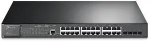 TP-Link TL-SG3428MP | 24 Port Gigabit L2+ Managed PoE Switch | 24 PoE+ Port @384W | 4 x SFP Slots | PoE Auto Recovery | Support Omada SDN | IPv6 , Static Routing | 5 Year Manufacturer Warranty