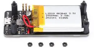 Ups Power Board, 5.1V Output 65x30mm Printed Circuit Board Battery Pack with 1000mAh Lithium Battery UPS Charger for Zero