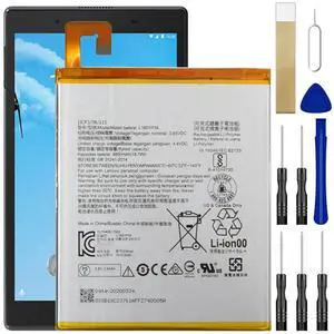 WUHAO Replacement Battery for Tab E10 10" TB-X104F ZA470006US,L16D1P34 Battery with Adhesive Tape Tool Repair Kit