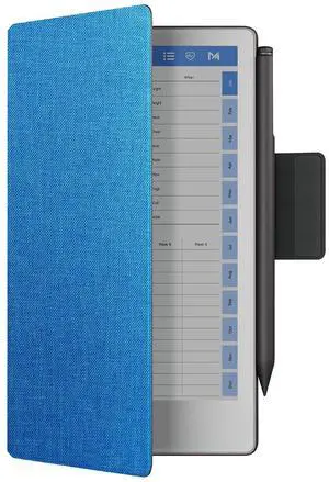 Ayotu Case for Remarkable Paper Pro Move 7.3", 1:1 Fit Smart Cover Folio with Auto Wake/Sleep | Microfiber Lining | Mosaic Weave Cover | Strong Magnet(Cobalt Blue)
