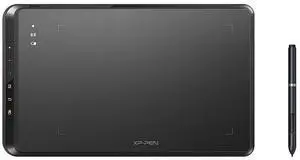XPPen 8X5 Inch Graphics Drawing Tablet Star05 V2 Wireless 2.4G Digital Drawing Tablet with 8192 Pressure Battery-Free Stylus & Touch Hot Keys Compatible with Window/Mac Black