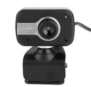 Wired USB Computer Camera with Microphone, 360° 1080P Full HD 12M Web Camera Wire Control fit for Conference/Video Call/Broadcasting/Live