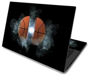 MightySkins Skin for Asus Chromebook C425 14" (2019) - Basketball Orb | Protective, Durable, and Unique Vinyl Decal wrap cover | Easy To Apply, Remove, and Change Styles | Made in the USA, Model Numbe
