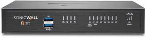 Sonicwall TZ270 Secure Upgrade Plus - 3YR Threat Edition (02-SSC-7311) | TZ270 Network Security Appliance with 3 Year Threat Protection Service Suite | Next-Generation Firewall