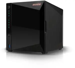 Asustor Drivestor 4 Pro Gen2 AS3304T v2, 4 Bay NAS, 1.7GHz Quad-Core, 2.5GbE Port, 2GB RAM DDR4, Best Value for Home Media Server, Network Attached Storage(Diskless)