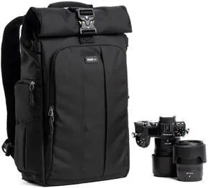 Think Tank FocusPoint 22L RollTop Camera Backpack - Asphalt Black