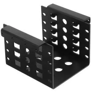 Hemobllo Hard Drive Mounting Bracket - 2.5 to 3.5 Inch HDD Mounting Rack Hard Drive Adapter Holder Storage Bracket Cage