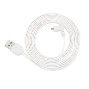 SING F LTD 1 PC 2M 6.6Ft 90 Degree Right Angle Flat Micro USB Charging Power Cable Cord Cameras Compatible with Arlo Pro, Pro 2 Compatible with Arlo GO Compatible with Arlo U8I0